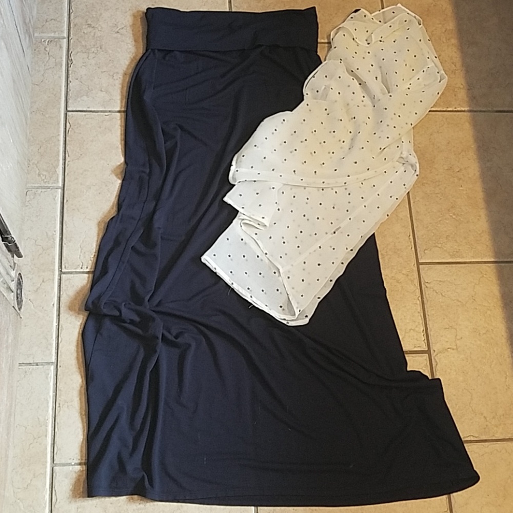 Max Studio Maxi Skirt
